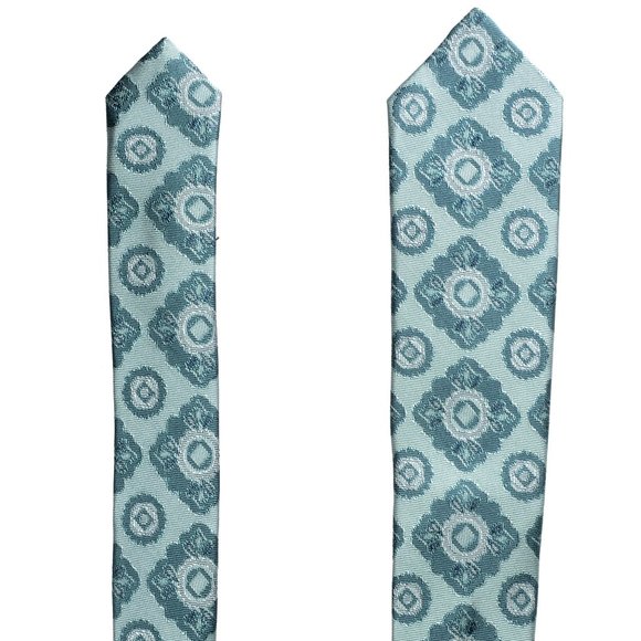 Burberry 100% Silk Multi-Color Patterned Men's Tie - Picture 2 of 5